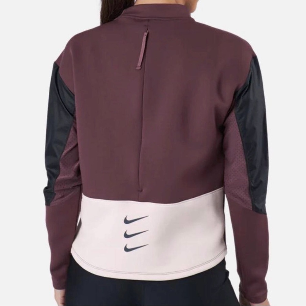 NIKE Dri-FIT Running Reflect Pullover Crop Top XL